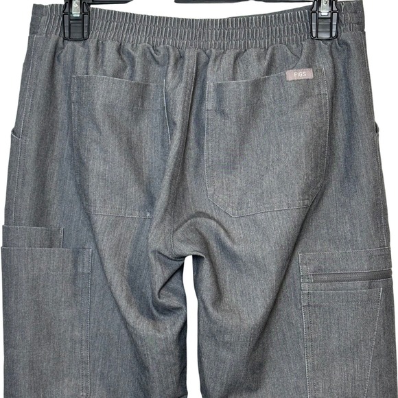 FIGS High Waisted Yola Skinny Scrub Pants Women's XS/P Graphite Gray TW2000P - Picture 6 of 16